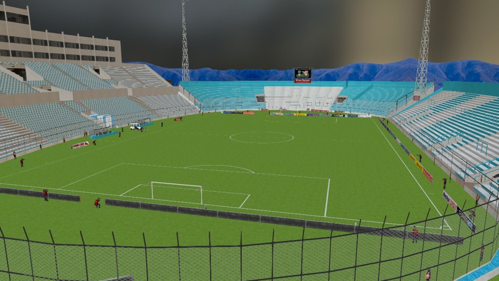 Estadio 23 de Agosto 3d model