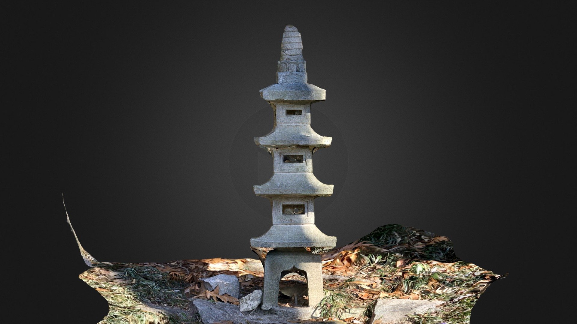 Pagoda Lantern 3d model