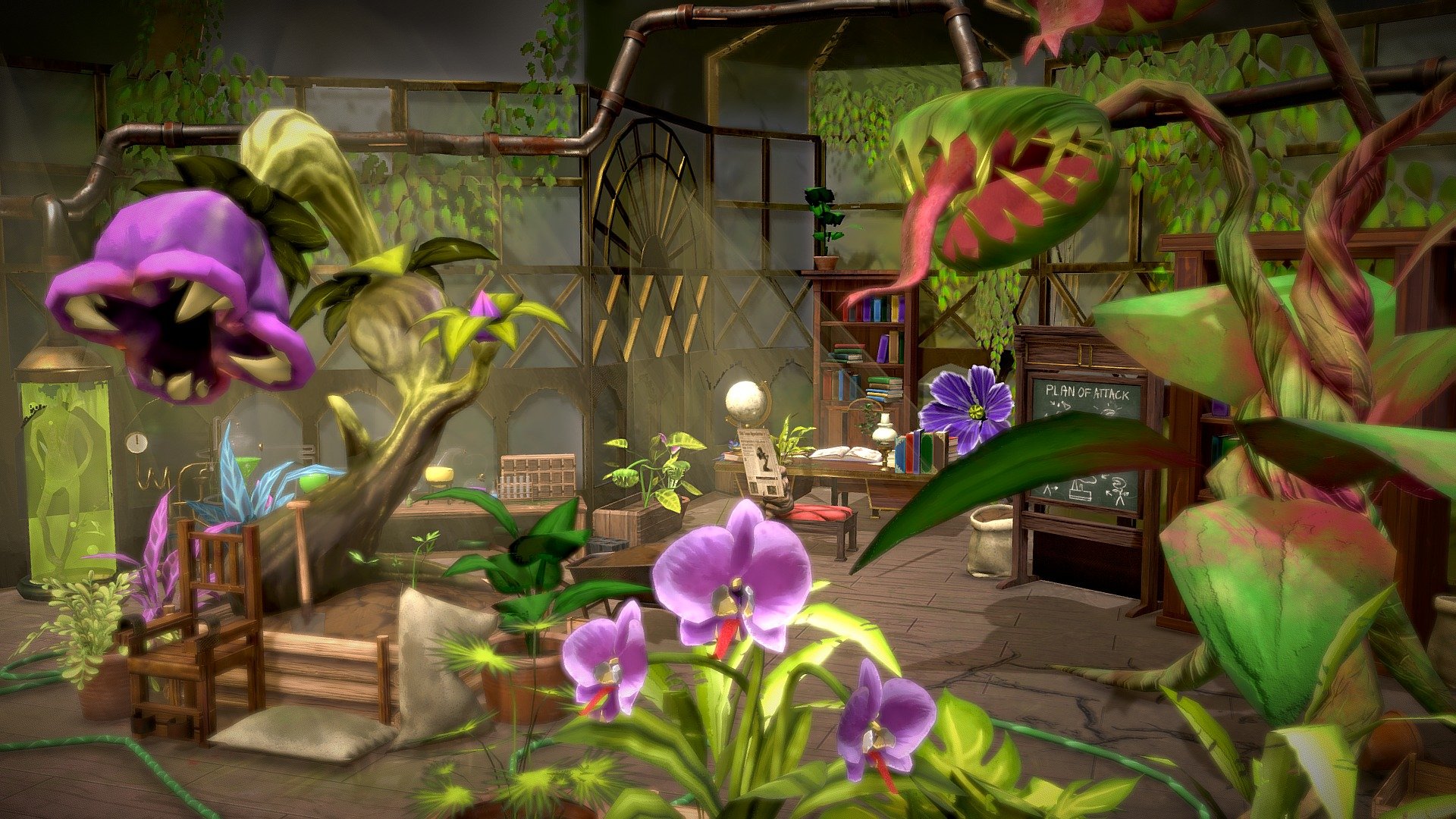 The Gardeners Greenhouse 3d model