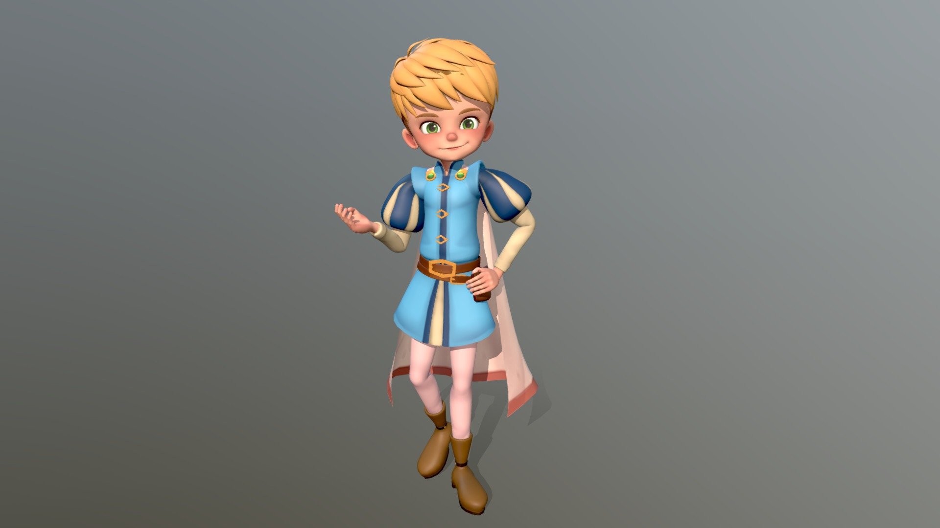 Kings Son 3d model