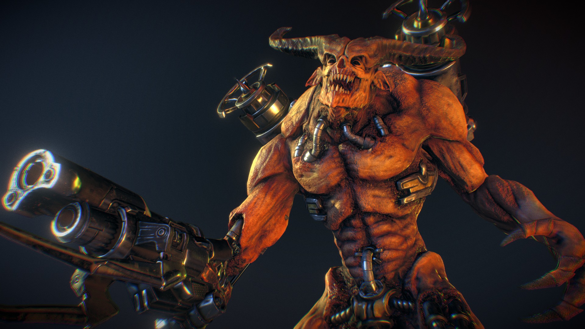 TechnoDemon 3d model