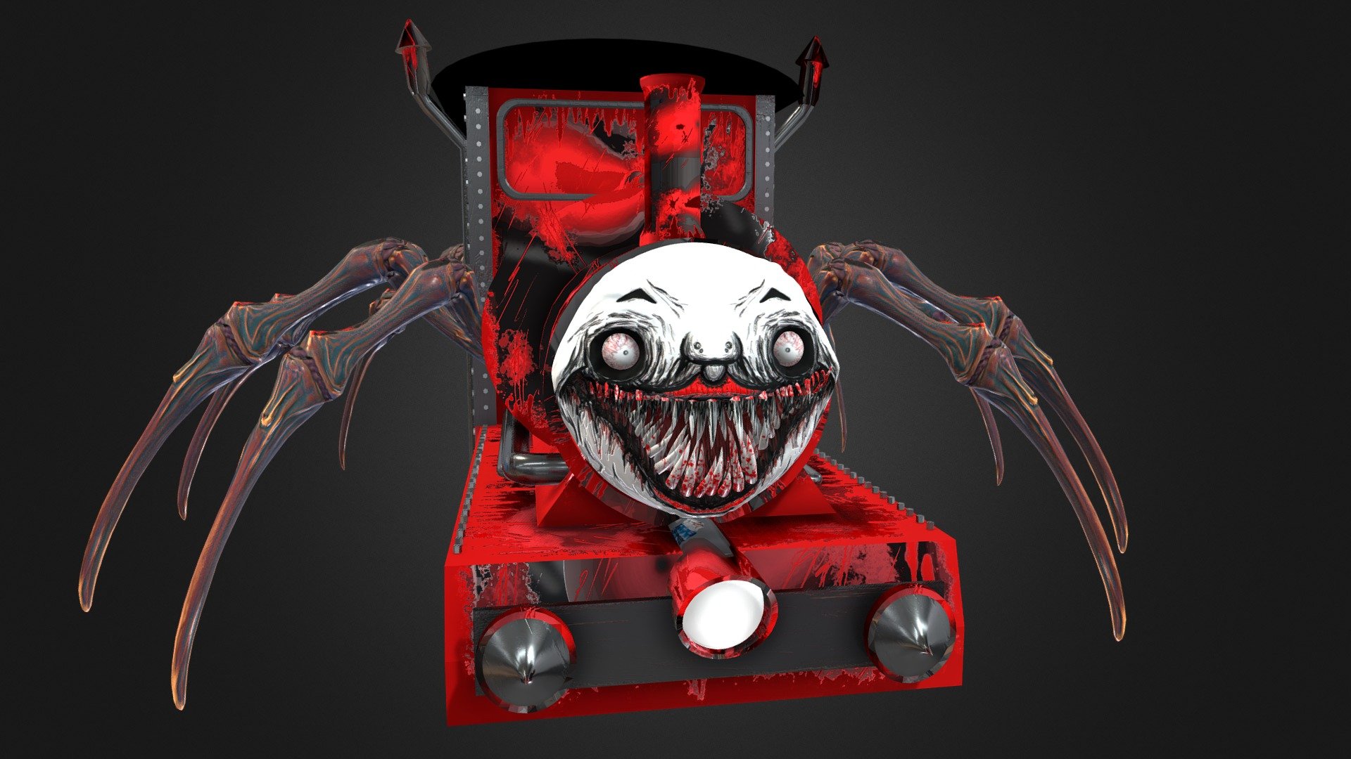 Charles (Choo Choo Charles) 3d model