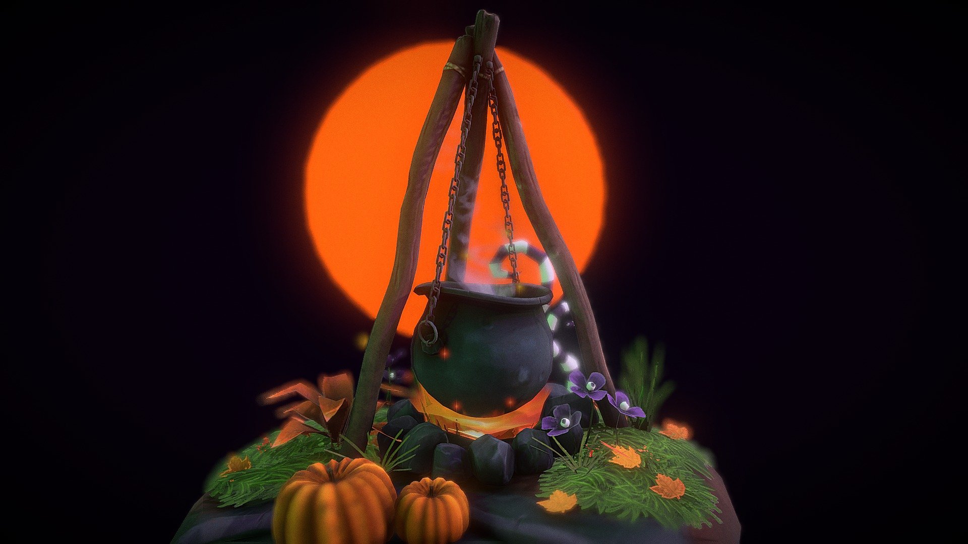 Spell of the day 3d model