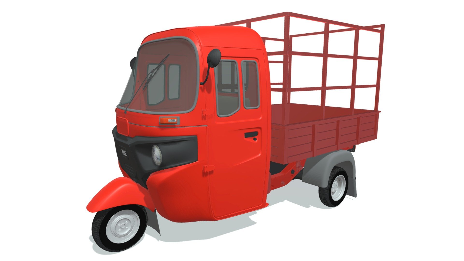 Pickup Mini Truck Carrier 3d model