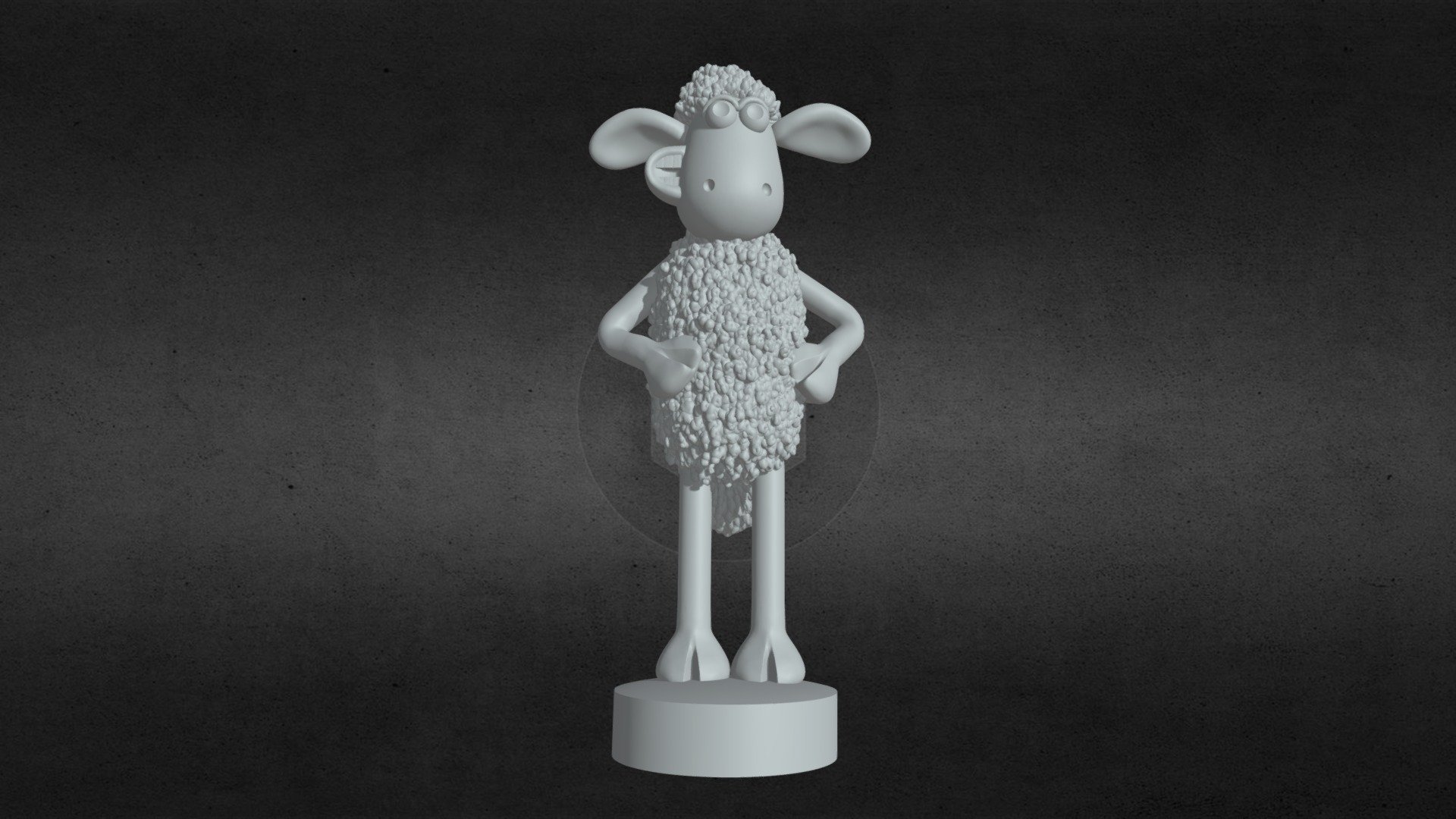 Shaun the Sheep 3d model