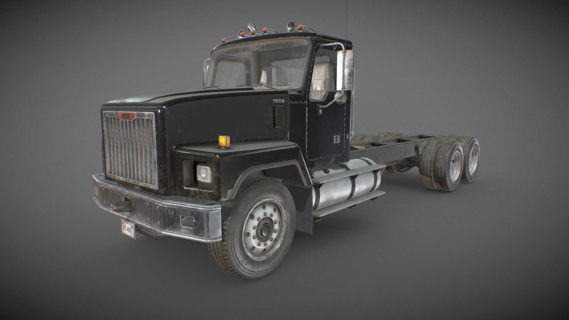 Classic Truck 3d model