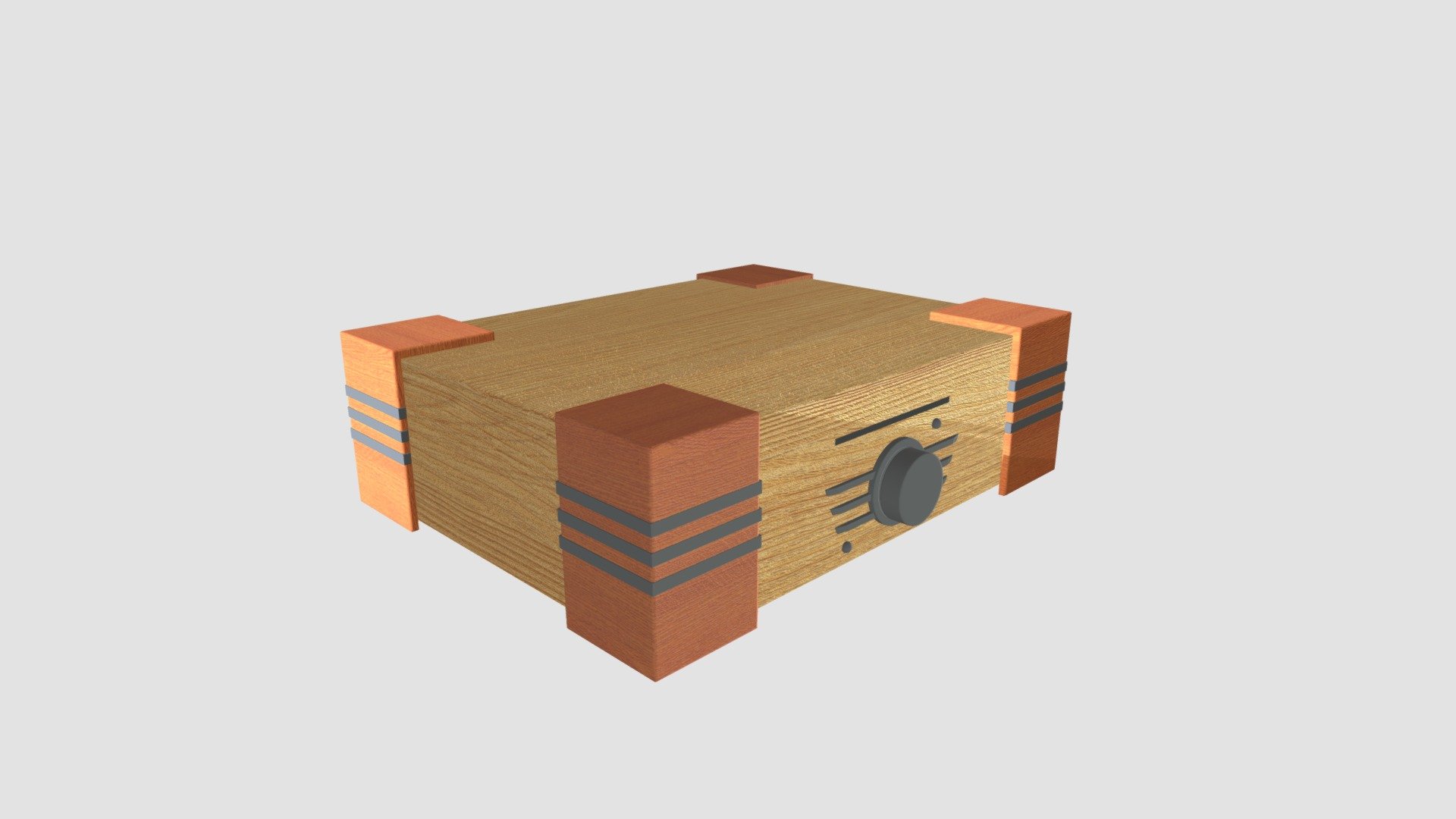 radio 3d model