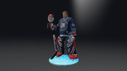 hockey goaltender