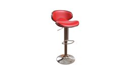 Fly Bar Chair Red