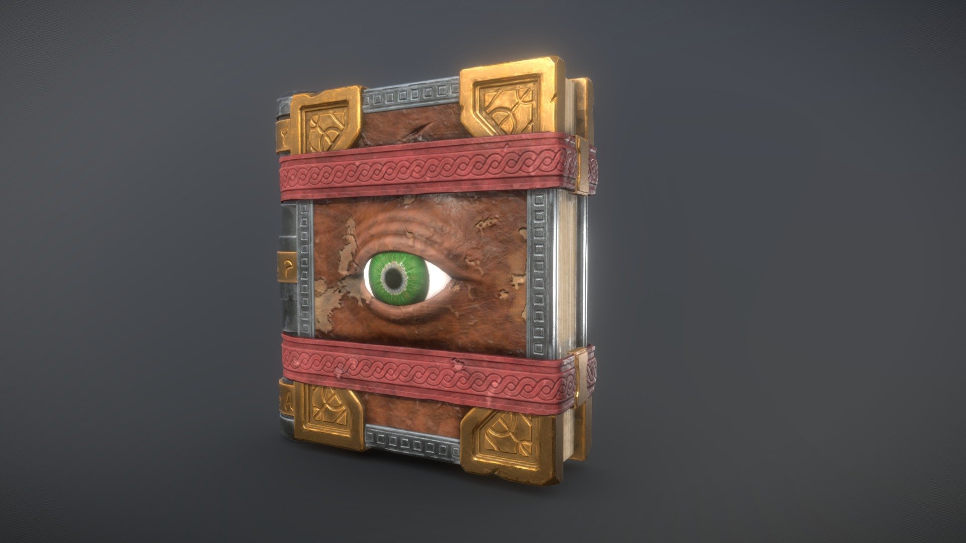 Monster Book 3d model