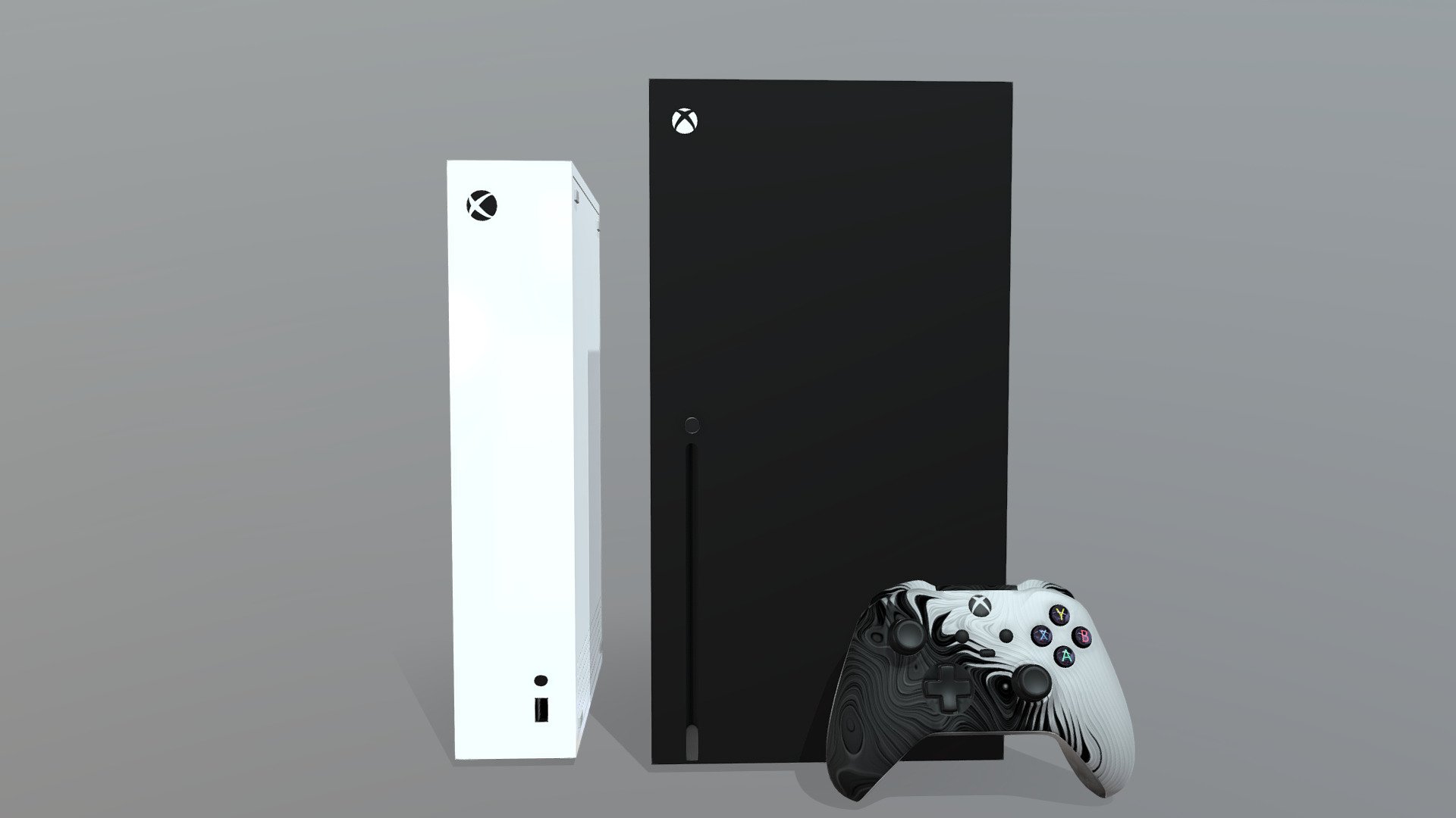 Xbox Series X/S 3d model