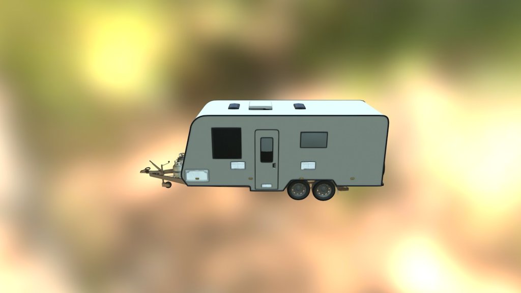 Caravan 3d model