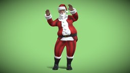 Santa Claus dancing