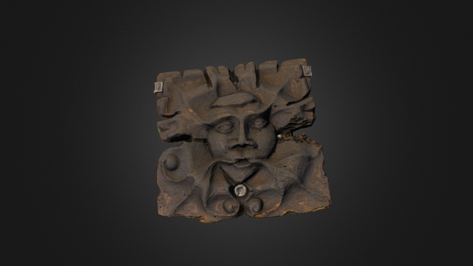 Owston Abbey Green Man 3d model