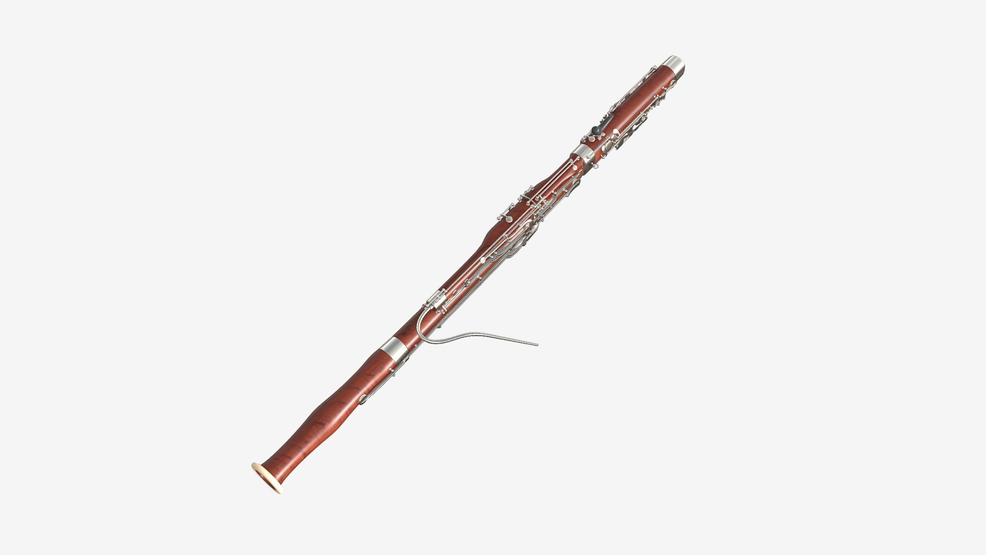 Bassoon 3d model