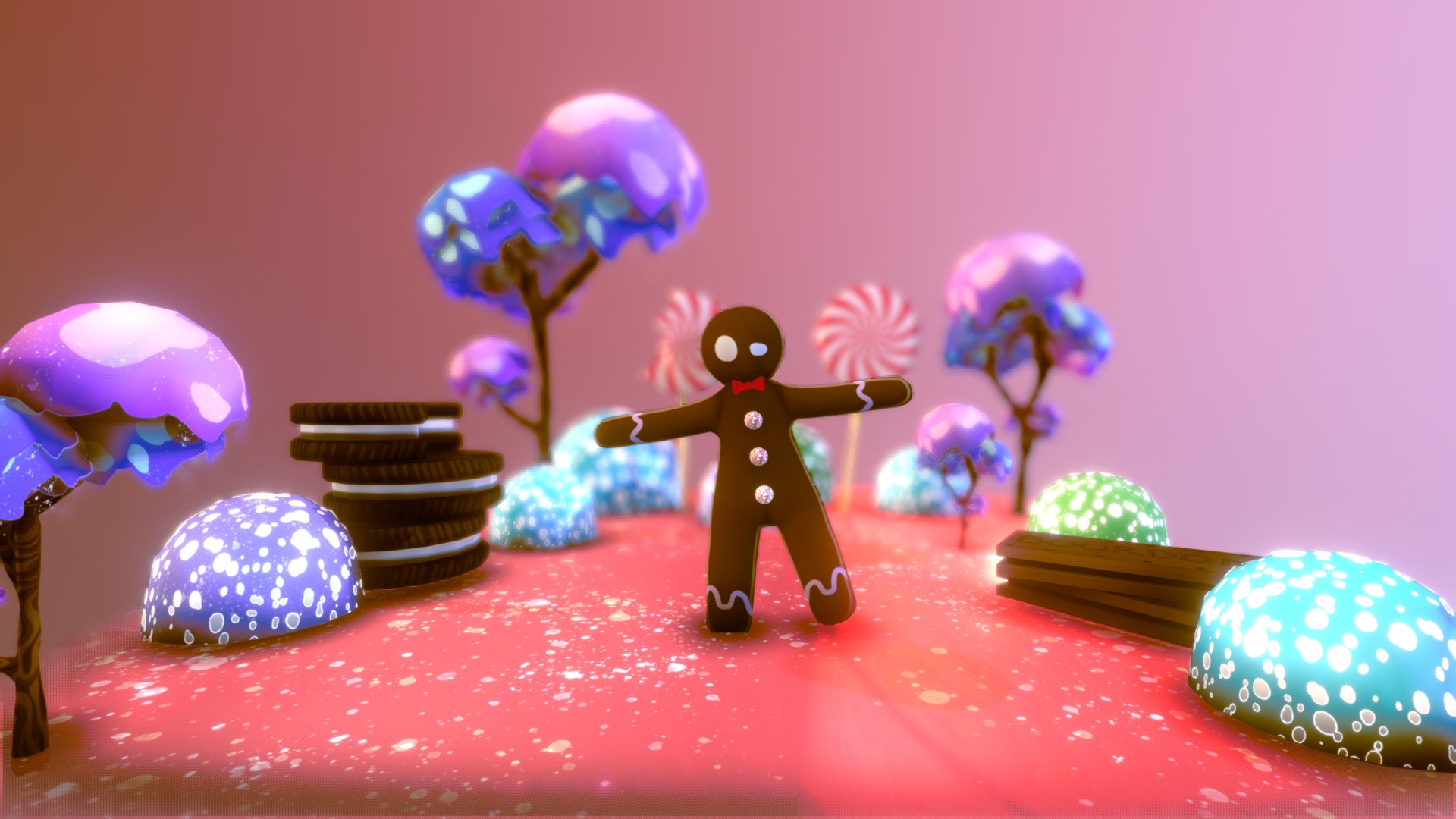 Candy land 3d model