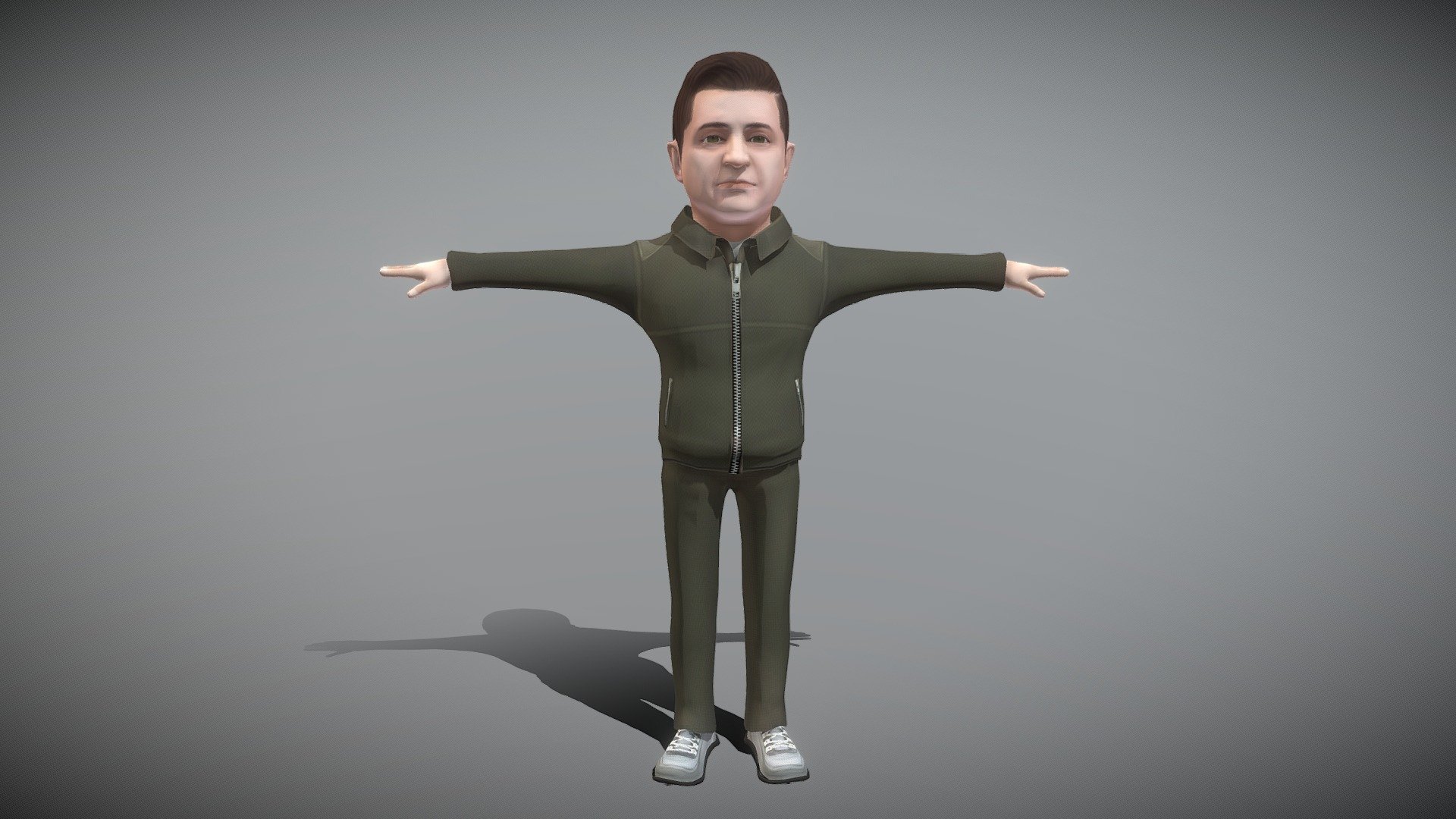 Zelenskyy 3d model