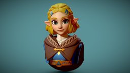 Zelda BoTW2 Speedsculpt Fanart