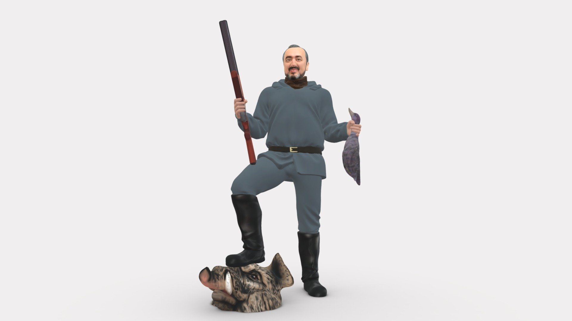 Hunter 0527 3d model