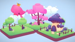 Fantastic Environment lowpoly