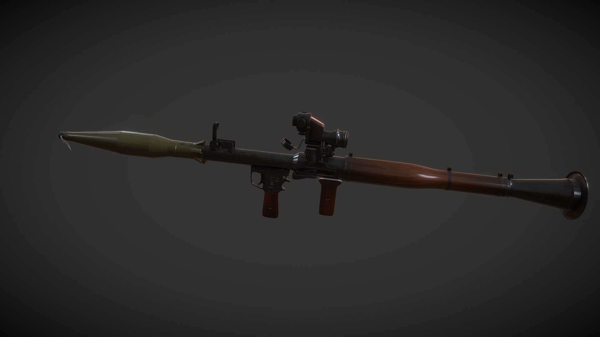 RPG-7 3d model