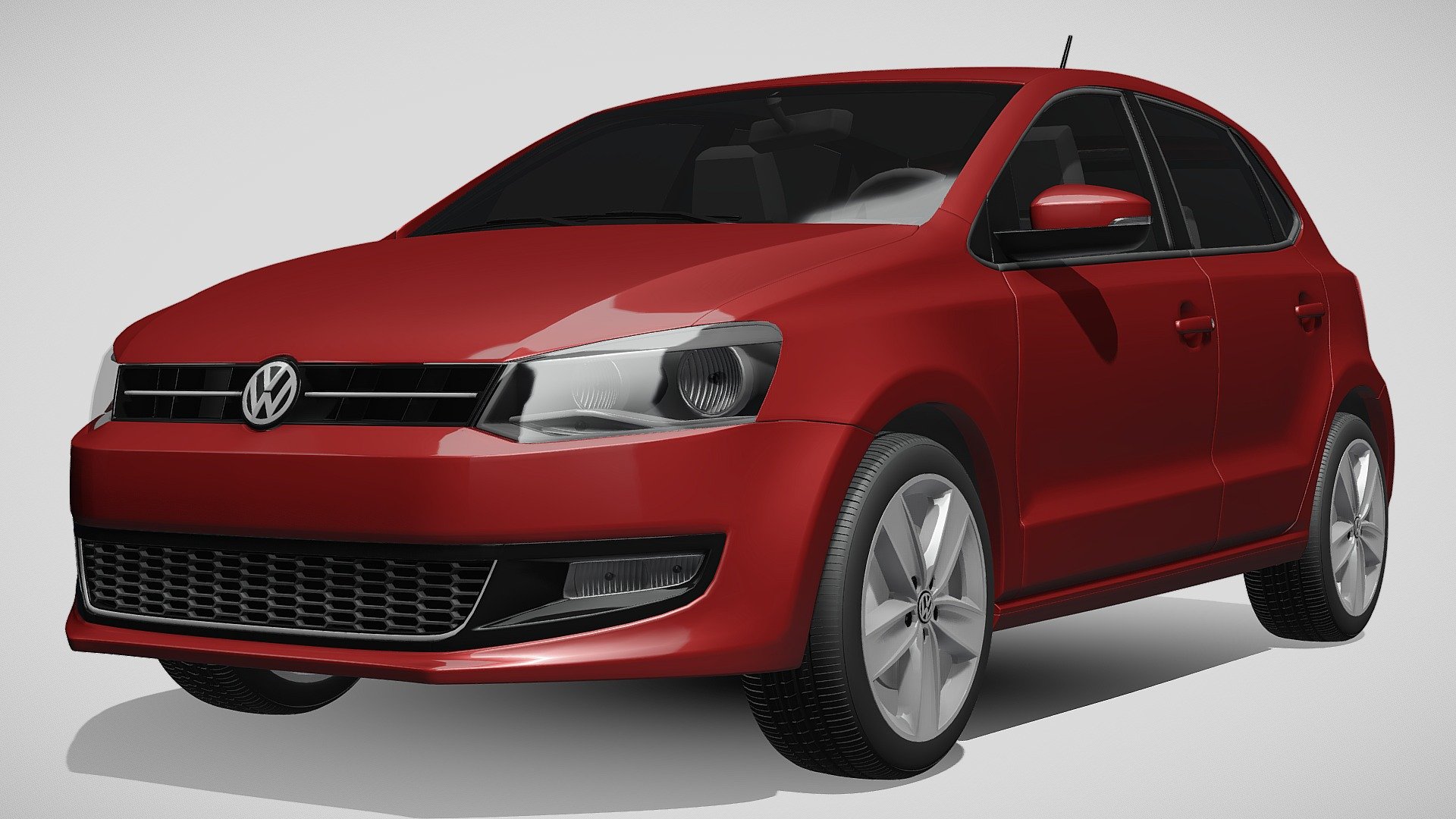 Volkswagen Polo 5door 3d model