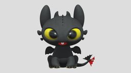 Toothless (Chimuelo) cute