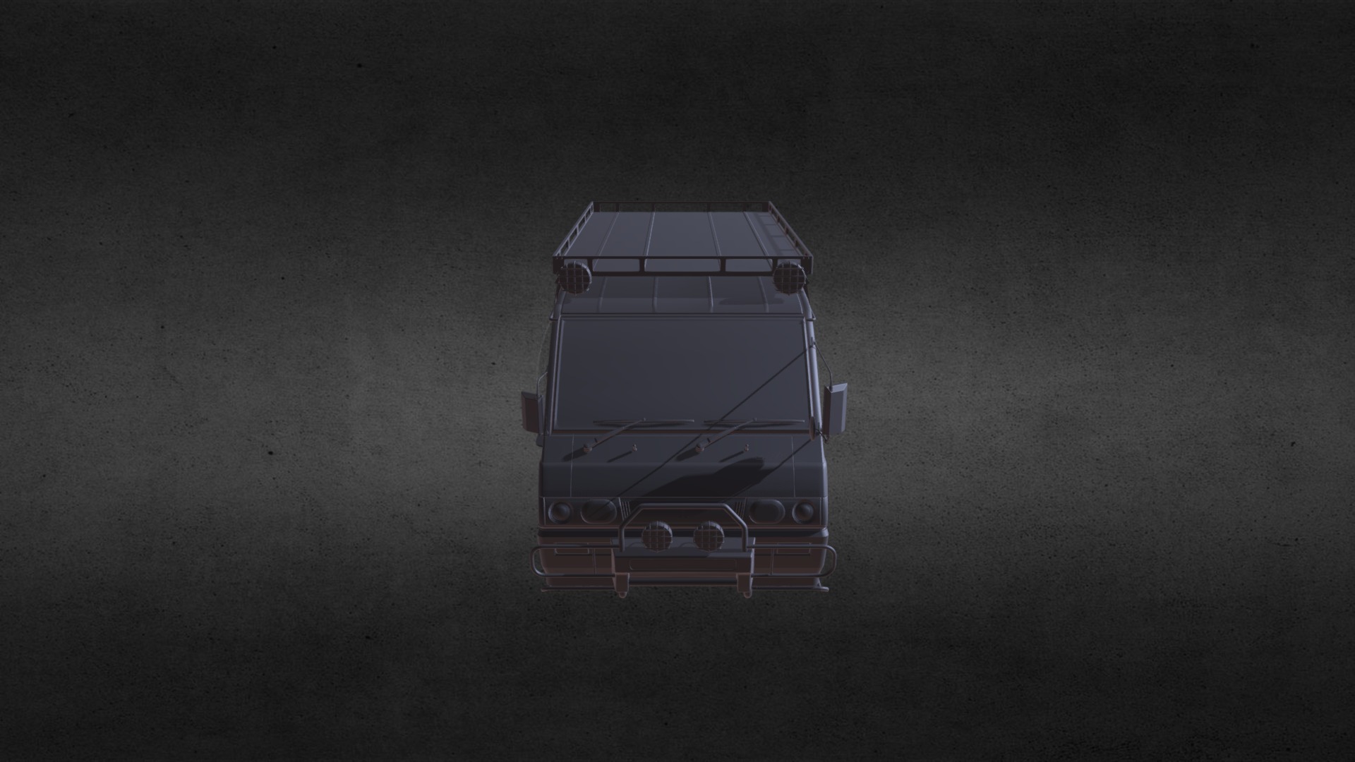 1992 Mitsubishi Delica GLX 3d model