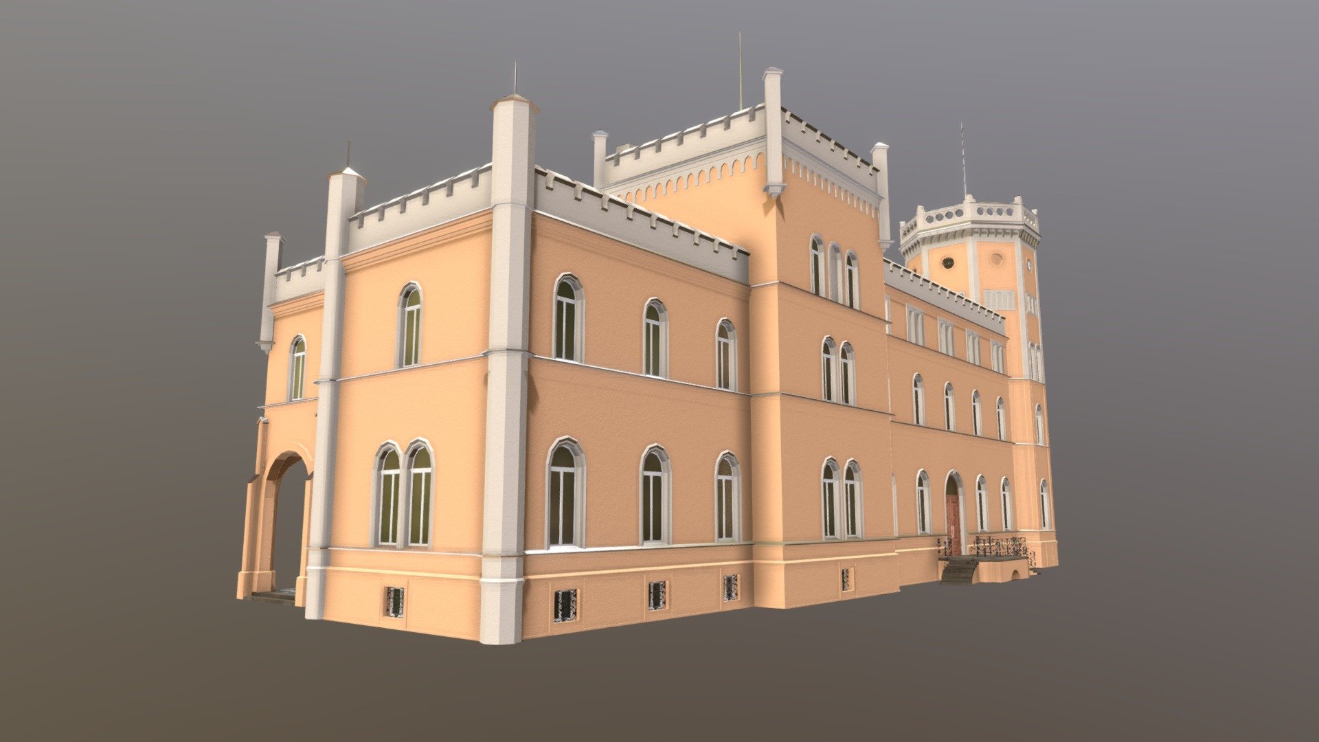 Palace XIX centry 3d model