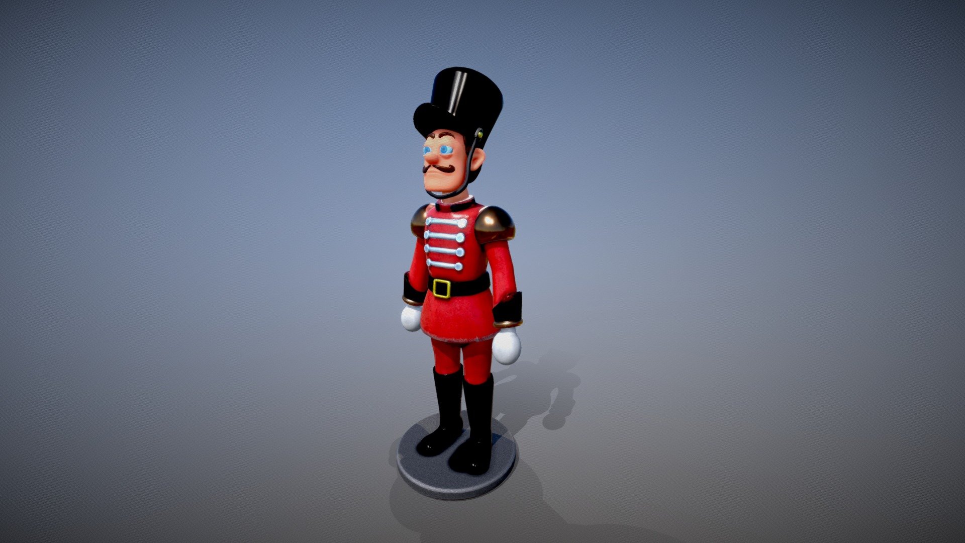 Toy Soldier 3d model