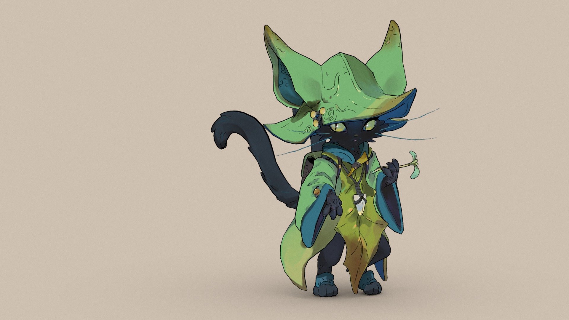 Travelling Cat 3d model