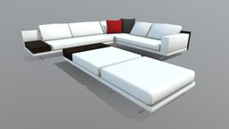 Sofa With Ottoman