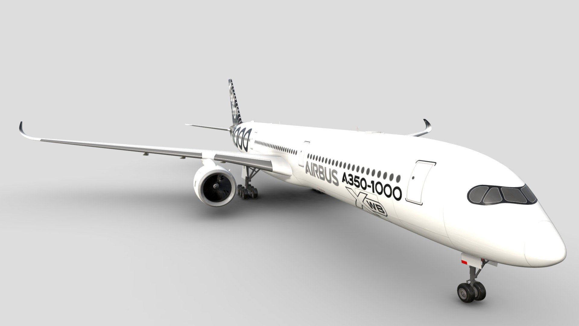 A350-1000 Updated (WIP) 3d model