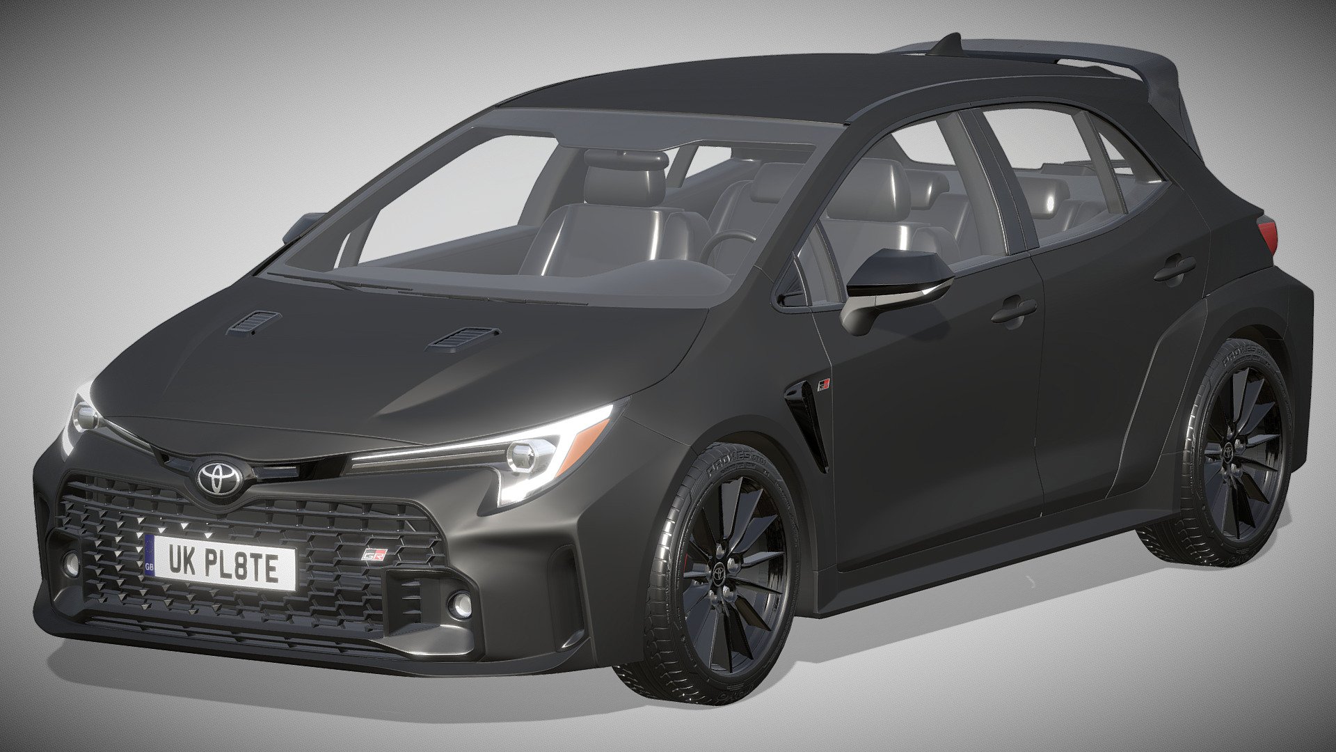 Toyota GR Corolla 2023 3d model