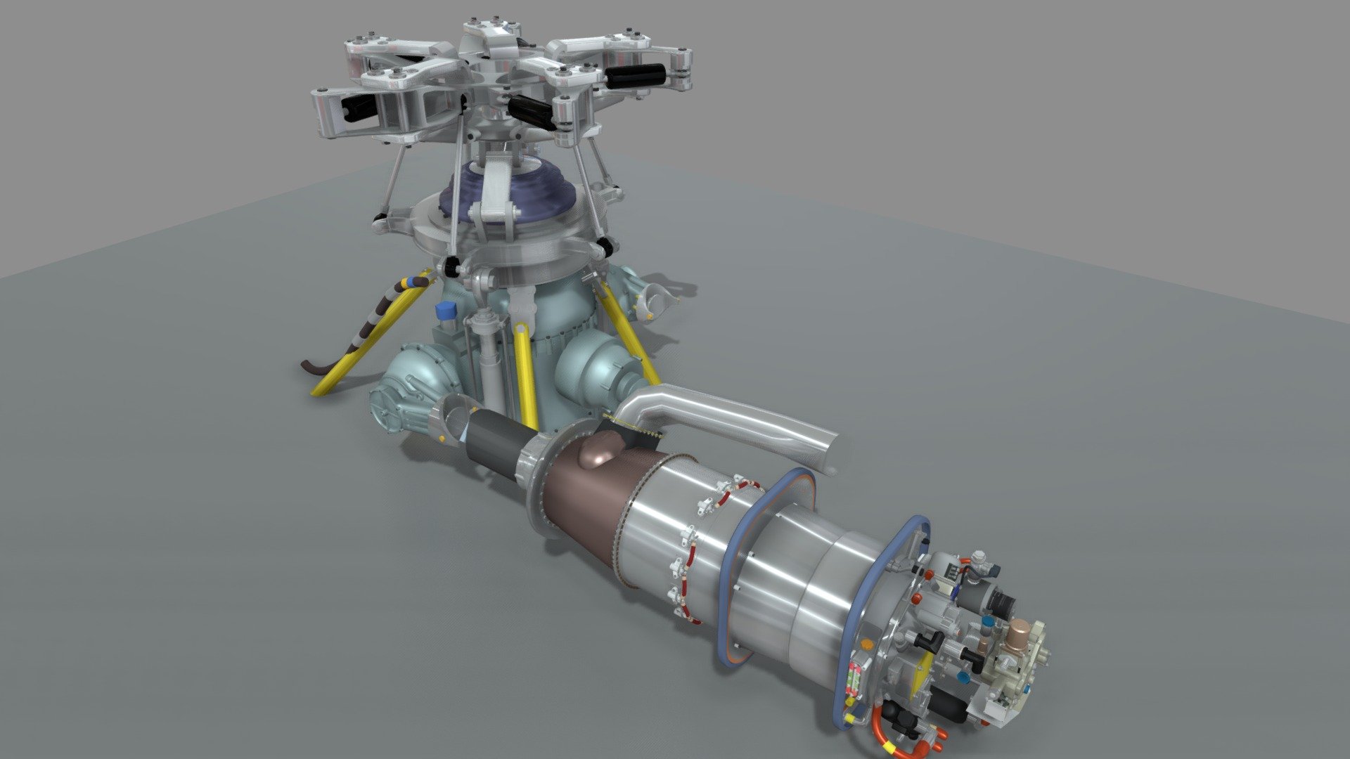 mgb-and-power-plant 3d model