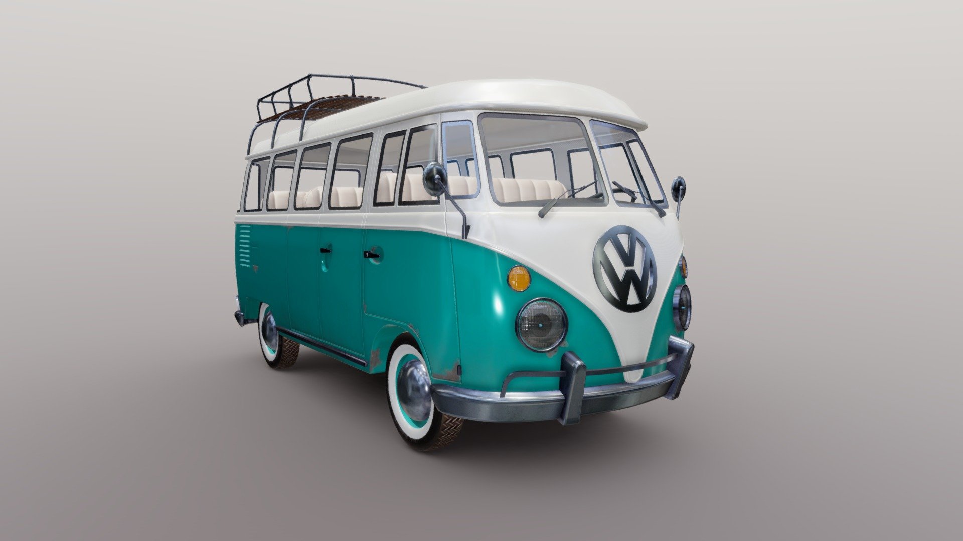 VW Van 3d model