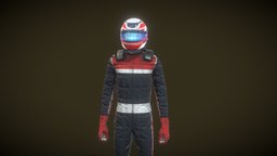 F1 Driver (rigged)