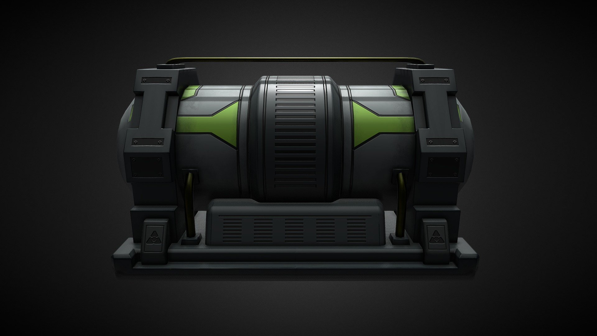 Sci-Fi Generator 3d model