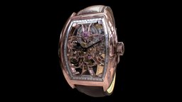 Franck Muller Cintrée Curvex Skeleton  Watch