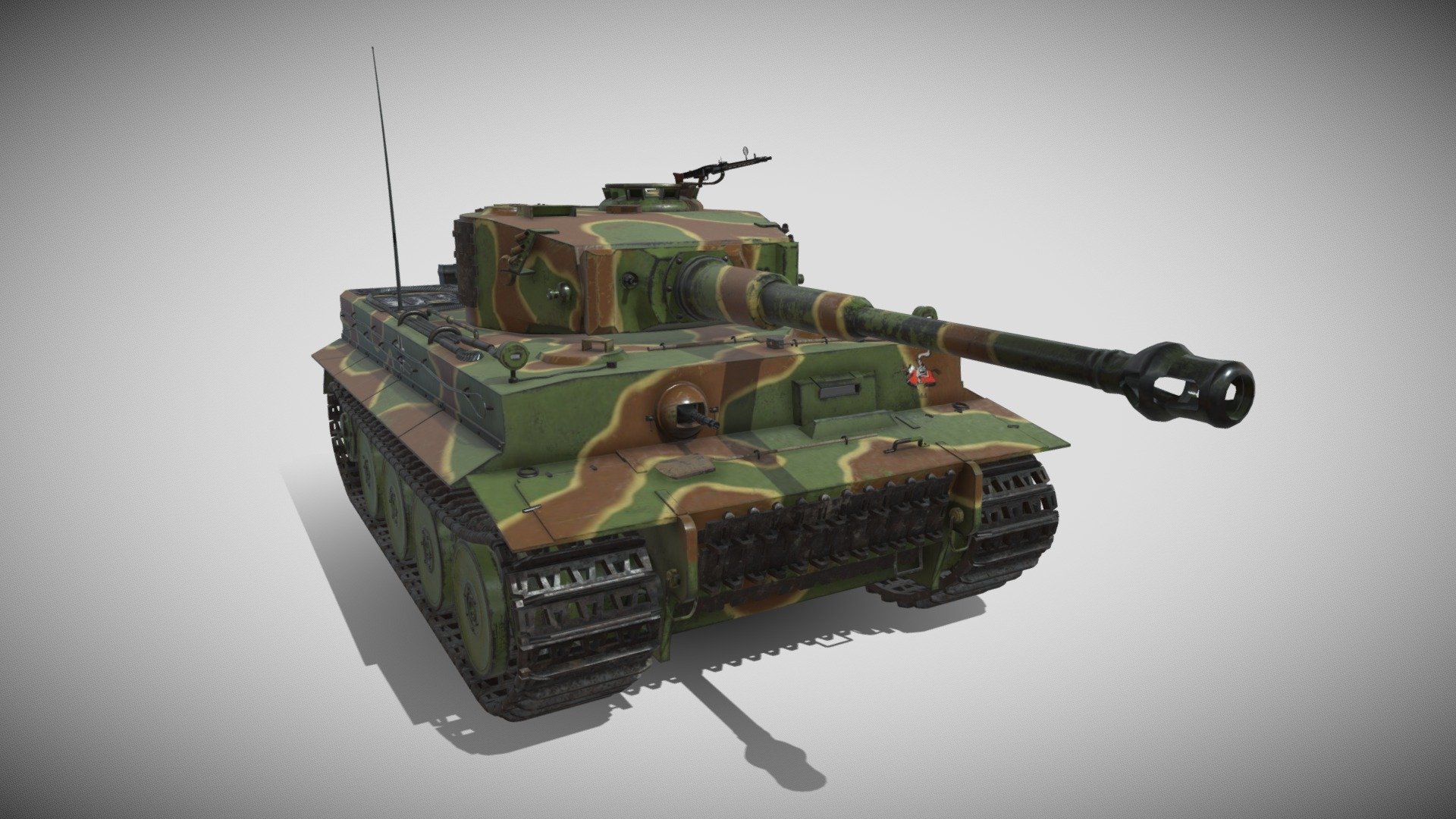 Tiger Tank E 3d model