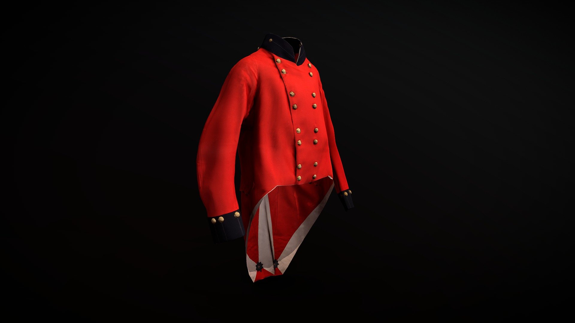 2nd Battalion Royal Cornwall Militia 3d model