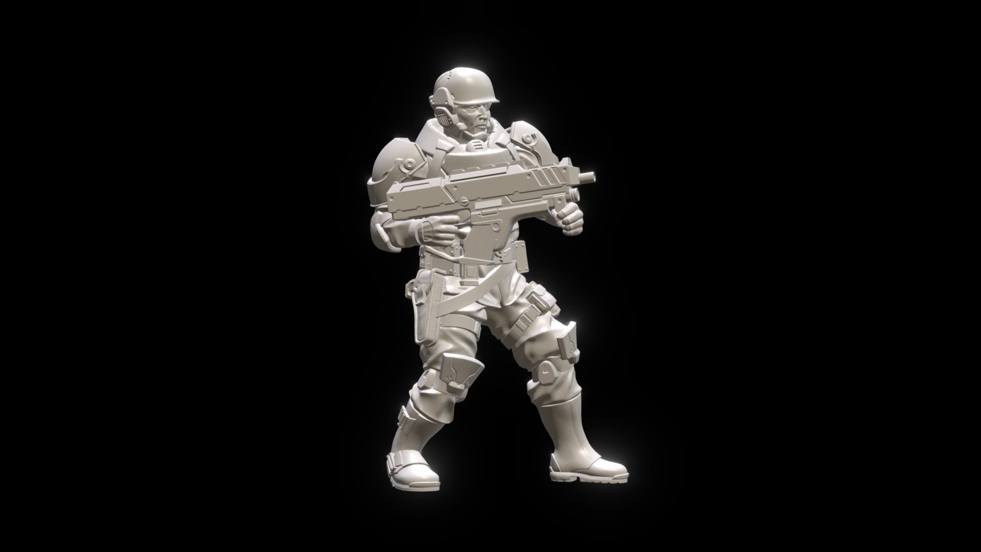 SAYX SOLDIER 03 3d model