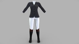 Female Horse Riding Costume