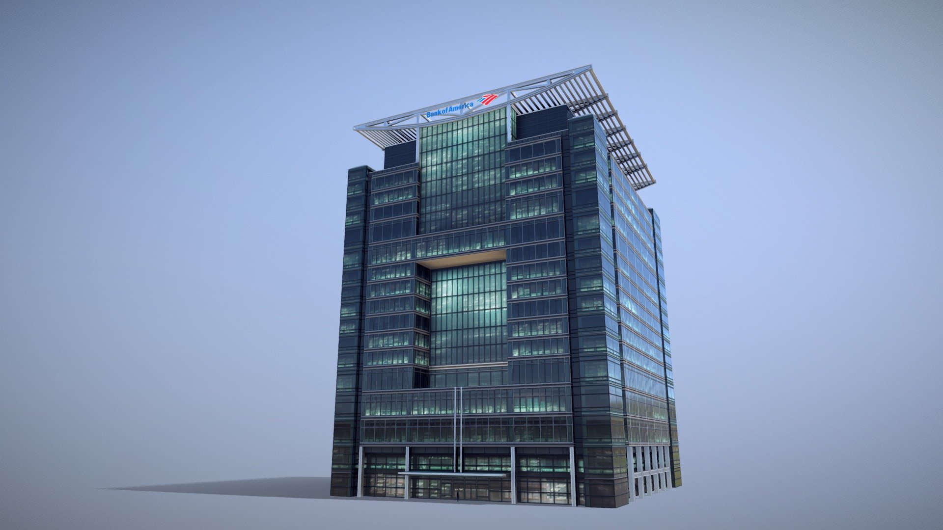 London 5 Canada Square 3d model