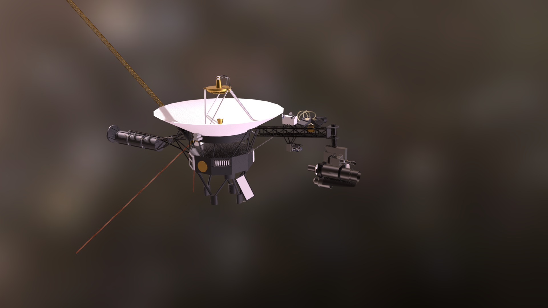 Voyager 3d model