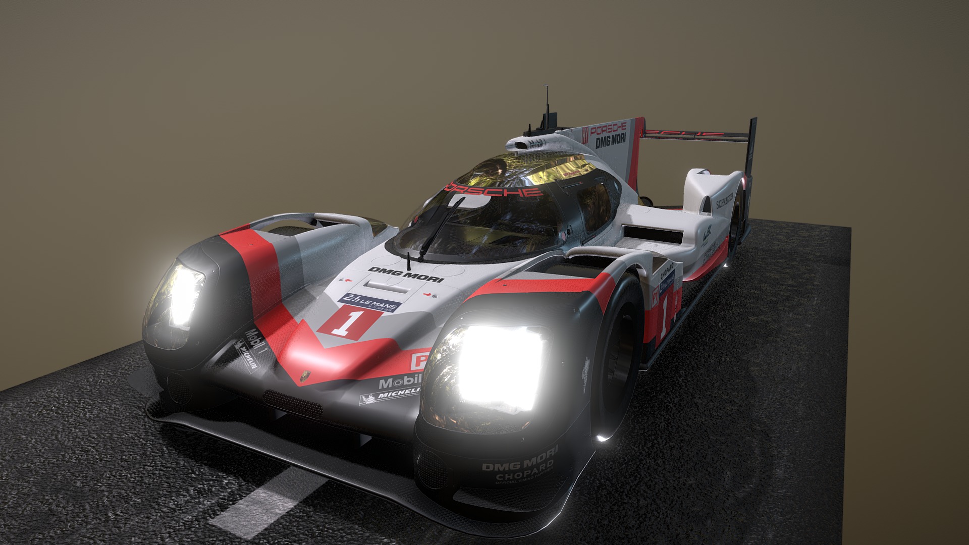 Porche 919 3d model