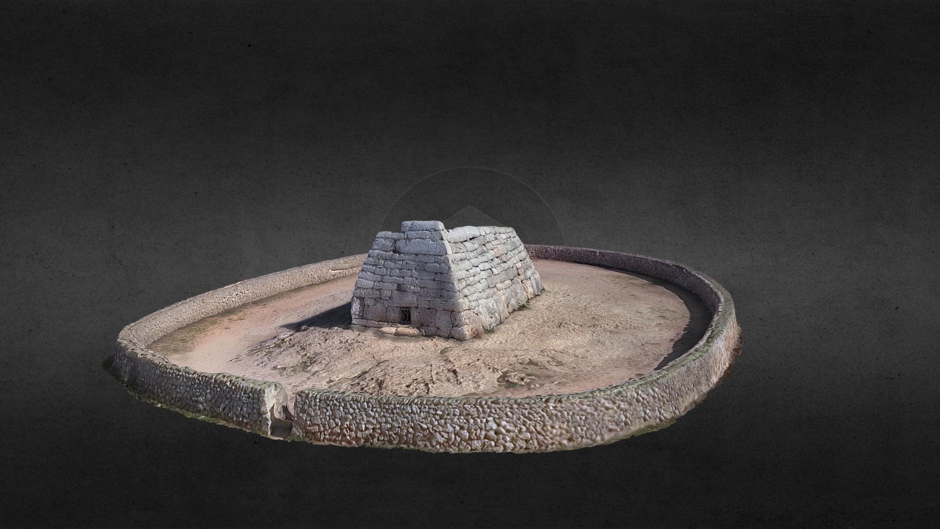 Naveta des Tudons 3d model