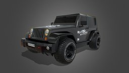 Jeep Wrangler 3D Model