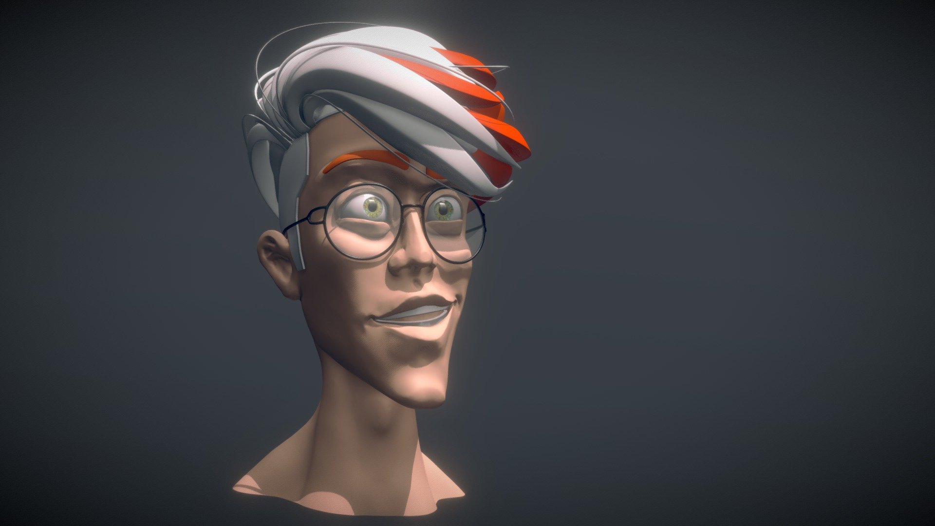 delighted 3d model