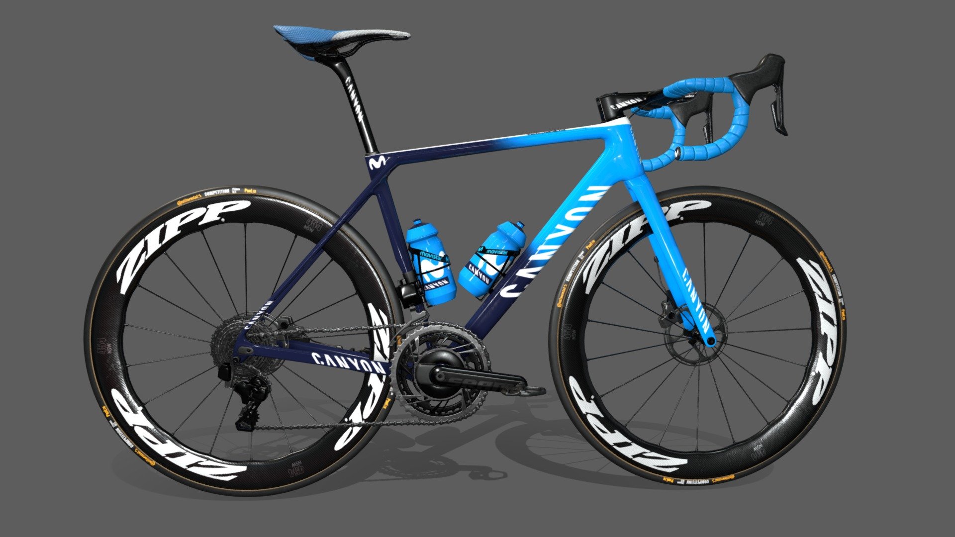 Roadbike Canyon Ultimate CF SLX 3d model